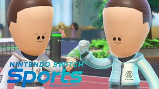 スイッチスポーツ発売直後にクソキモテニスを実行するのだ