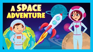 A SPACE ADVENTURE 🚀 Tia & Tofu Lessons For Kids | English Stories | Learning Stories for Kids