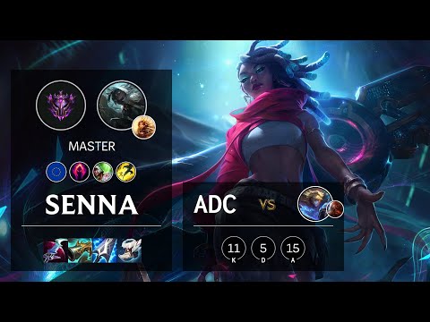 Senna ADC vs Ezreal - EUW Master Patch 10.25