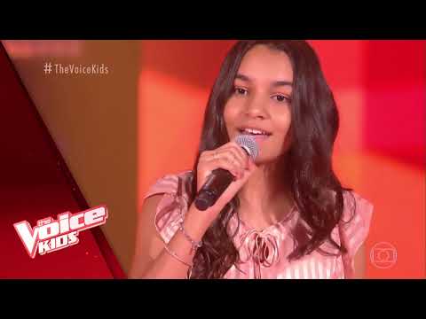 Giovana Costa canta 'Canarinho Prisioneiro' nas Audições às Cegas - The Voice Kids Brasil | 5ª T