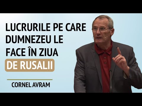 Cornel Avram - Ce face Dumnezeu în ziua de Rusalii? | PREDICĂ 2024