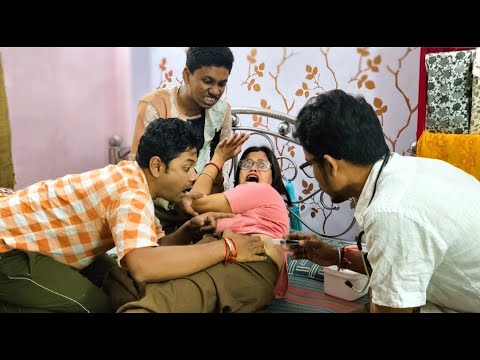 Doctor ne injection laga diya #injectionvideo video #viralinjection #funnyinjection E-113