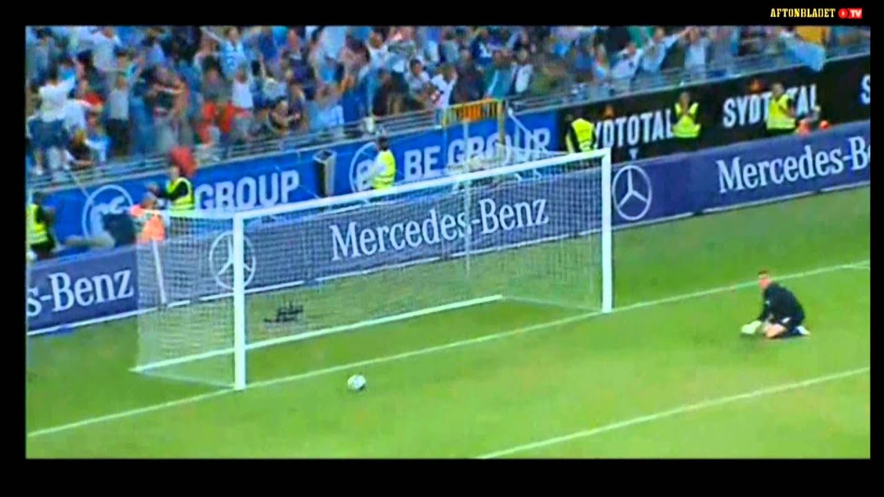 Malmö FF vs Glasgow Rangers 1-1     Champions lea...