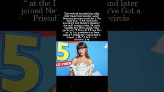 Taylor Swift Wrote 'Toy Story 5' Song, Got Randy Newman's Blessing — and Got Emotional🎤✨#TaylorSwift