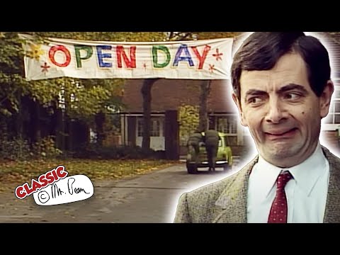 Mr Bean Attends Open Day at School | Mr Bean Funny Clips | Classic Mr Bean