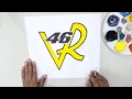 How To Draw The Valentino Rossi Logo Valentino Rossi
