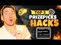 Top 5 MONEY MAKING PrizePicks HACKS ($275K WINNINGS!)