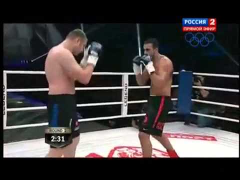 K 1 World GP 2013 Badr Hari vs Alexey Ignashov 08 11 2013 Moscow, Russia