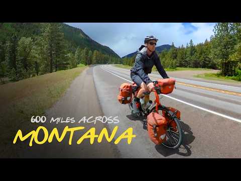 600 Miles Across Montana / A Solo Bicycle Touring Adventure - Montana Bike Tour (Episode 1)