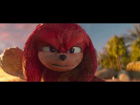 Sonic the Hedgehog 2 (2022) Scene: Sonic saves Knuckles/Working Together
