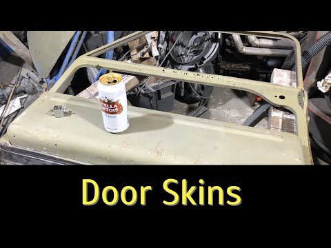 Classic Mini Pickup Restoration Ep95 - Door Skins