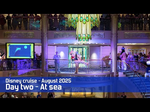 Thumbnail for My first ever day at sea on board the Disney Fantasy - August 2025
