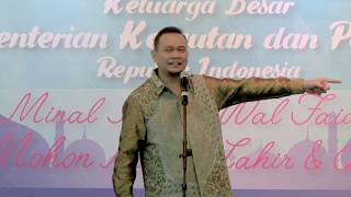 LUCU PARAH !!! Cak Lontong Stand up comedy di depan Menteri Susi Pudjiastuti Full Video