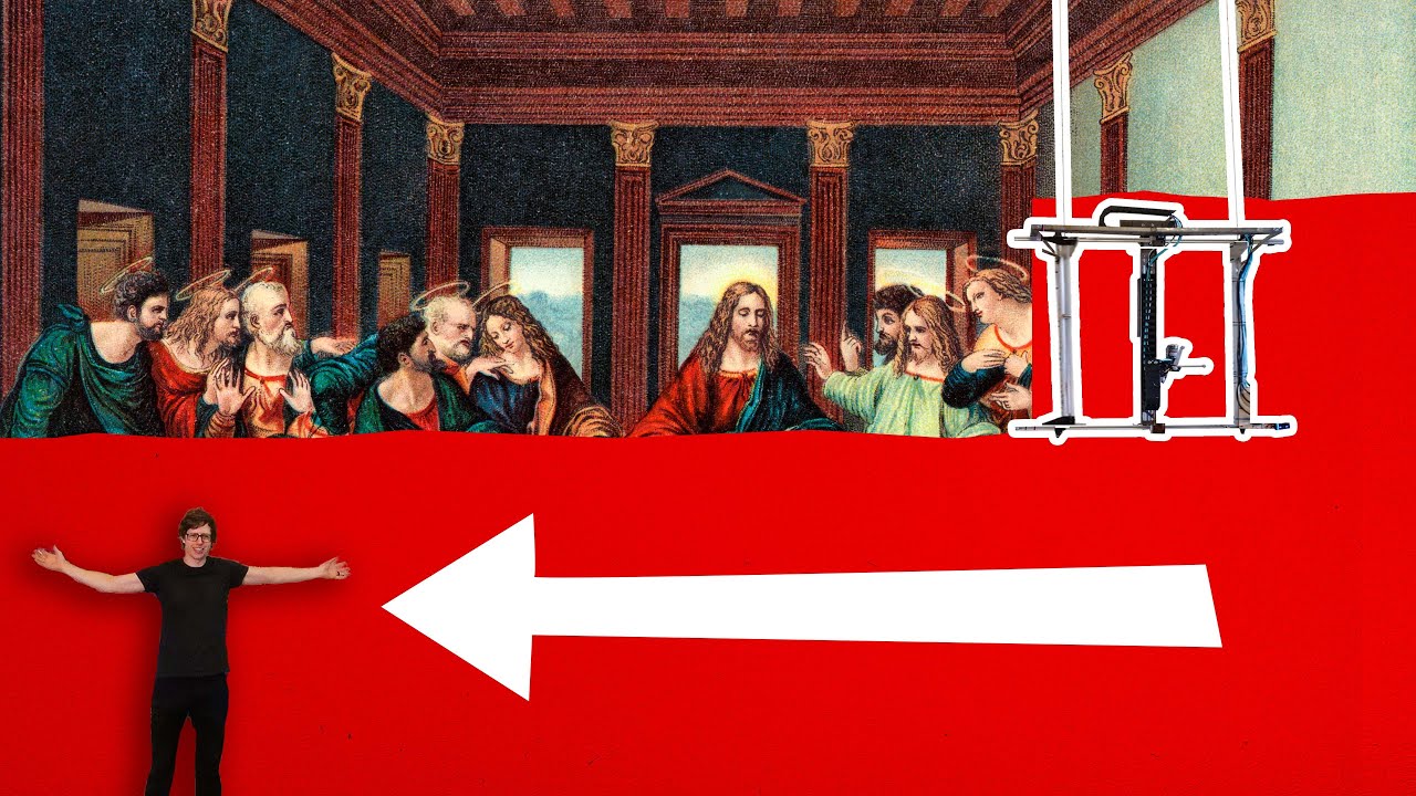 I made a giant robot to paint my walls