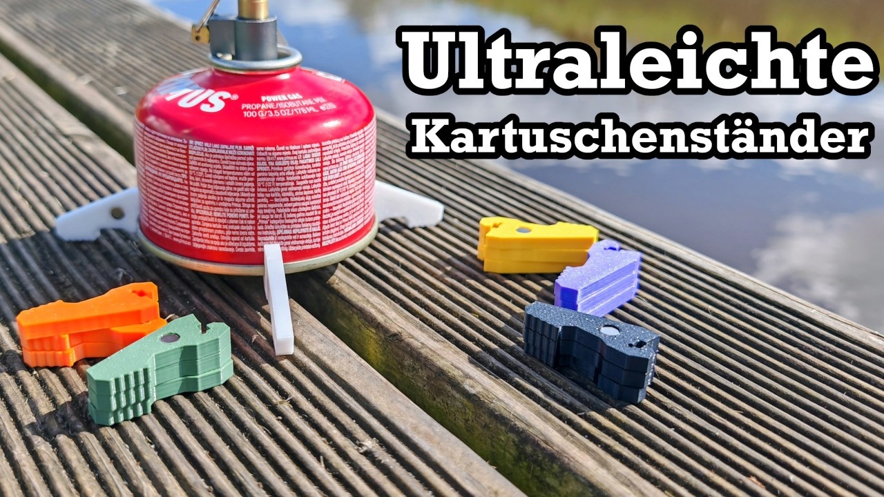 Nur 8 Gramm -  Dieser Kartuschenhalter spart Gewicht & Platz