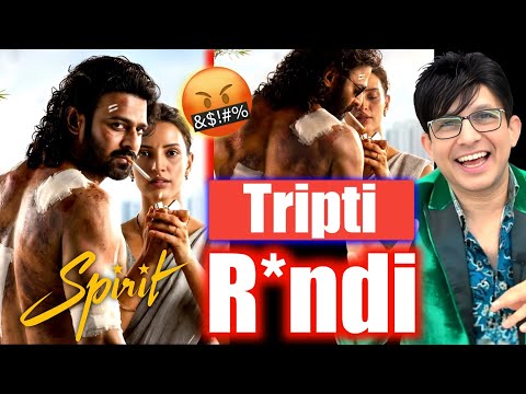 SPIRIT PRABHAS FIRST LOOK REVIEW | KRK | #krkreview #Prabhas #SpiritPoster #SandeepReddyVanga #krk