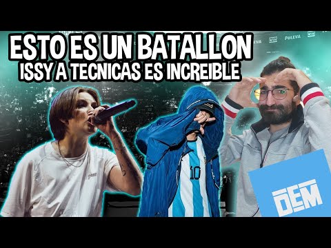 QUE LOCURA!! "ISSY vs ROMA" Semifinal DEM Argentina 🇦🇷 - Fecha 5 (REACCIÓN) @DEMArgentina