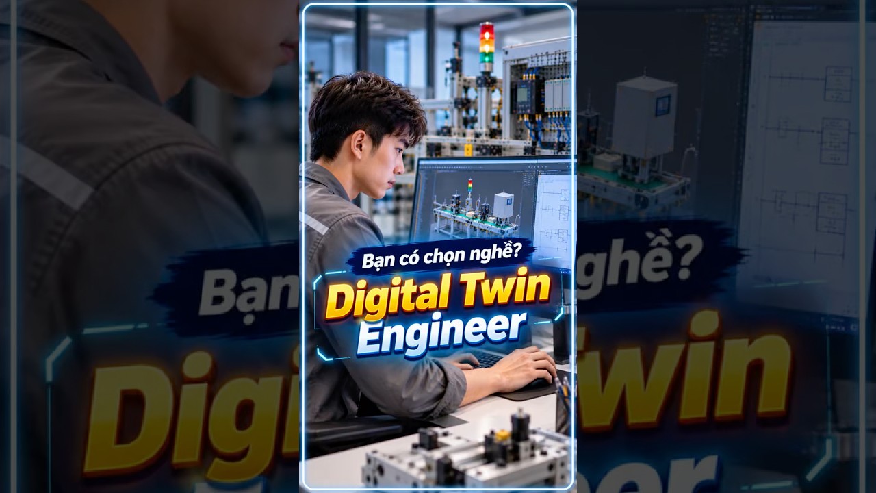 Digital Twin Engineer: Nghề mới lạ, thú vị đứng giữa thế giới thật và thế giới số #sinhvien