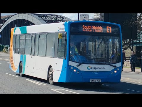Stagecoach Busways: Dennis E30D ADL Enviro300 27914/SN63 VUO on the E1