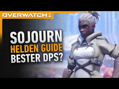 Diese RAILGUN löscht Gegner aus | Sojourn | Overwatch 2 Alpha Hero Guide