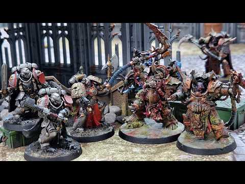 Black Templars vs Death Guard, 3000 point Warhammer 40k battle report