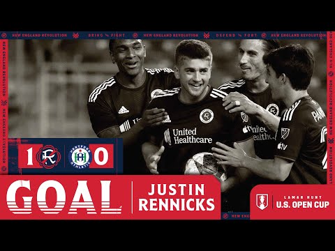 GOAL | Rennicks scores the opener in the third round matchup of the U.S. Open Cup