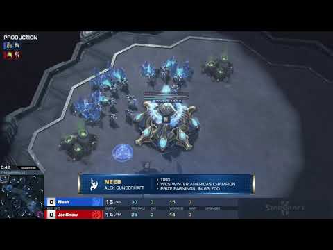 Neeb vs JonSnow PvZ - Quarterfinal - WCS Challenger North America Season 3