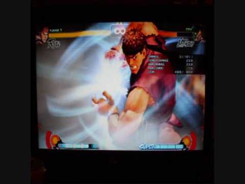 Video Response to...  SonicHurricane SF4 Combo Challenge 01: Ryu