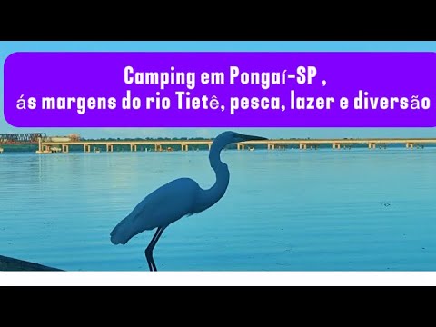 Camping barato em Pongaí-SP , ás Margens do Rio Tietê, lazer, pesca e diversão! Venha conhecer!