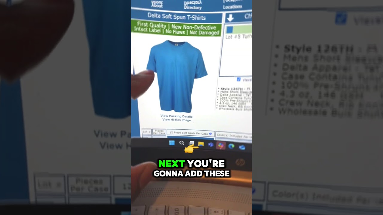 How To Purchase 8 Dozen If Blank Delta T-Shirts For $120 #teeshirts #wholesaleclothing #tshirtsale