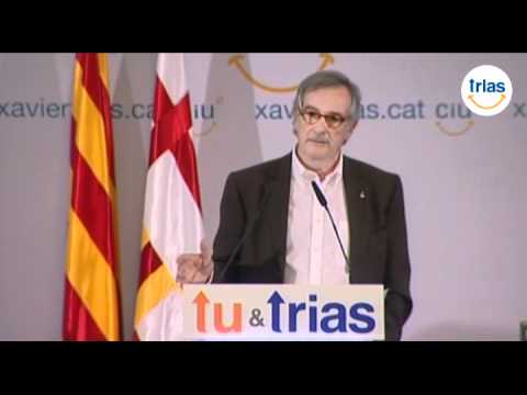 Xavier Trias presenta el programa electoral que portarà el canvi a Barcelona