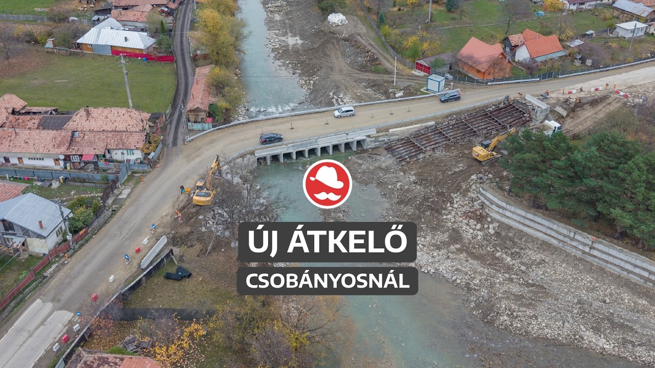 Szabad az út Erdélyből Moldvába, elkészült az ideiglenes átkelő