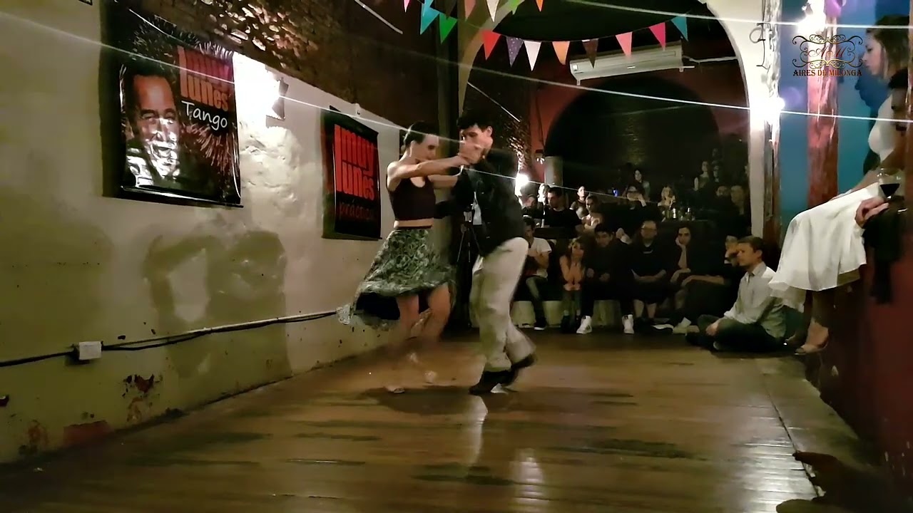 Video thumbnail for Casi milonga Muy Lunes, foxtrot, Rainier Pereira,  Elise Barbot, tango, Mecenazgo, Banco Macro