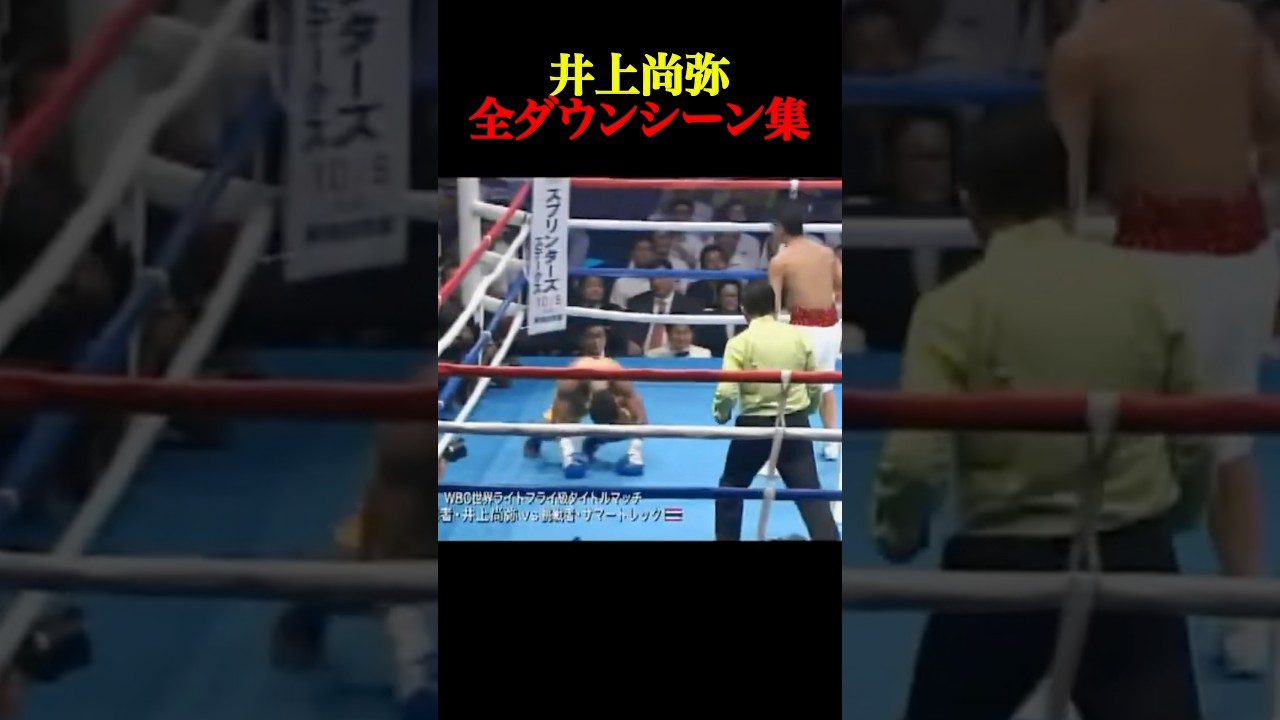 井上尚弥が奪った全ダウンシーンPart１