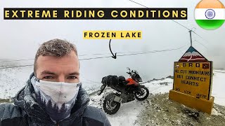 India Extreme riding condition - Arunachal Pradesh in Winter