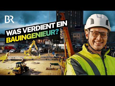 Er plant Baustellen: So viel verdient ein Bauleiter im Spezialtiefbau | Lohnt sich das? | BR