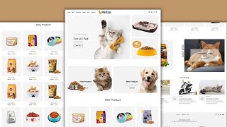 Responsive Ecommerce Website Using HTML CSS JAVASCRIPT | Learn HTML |  Project for Beginners
