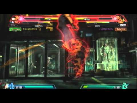 xVIBExPRHCx vs TWANB42004 @ Marvel vs Capcom 3 - Fight 1