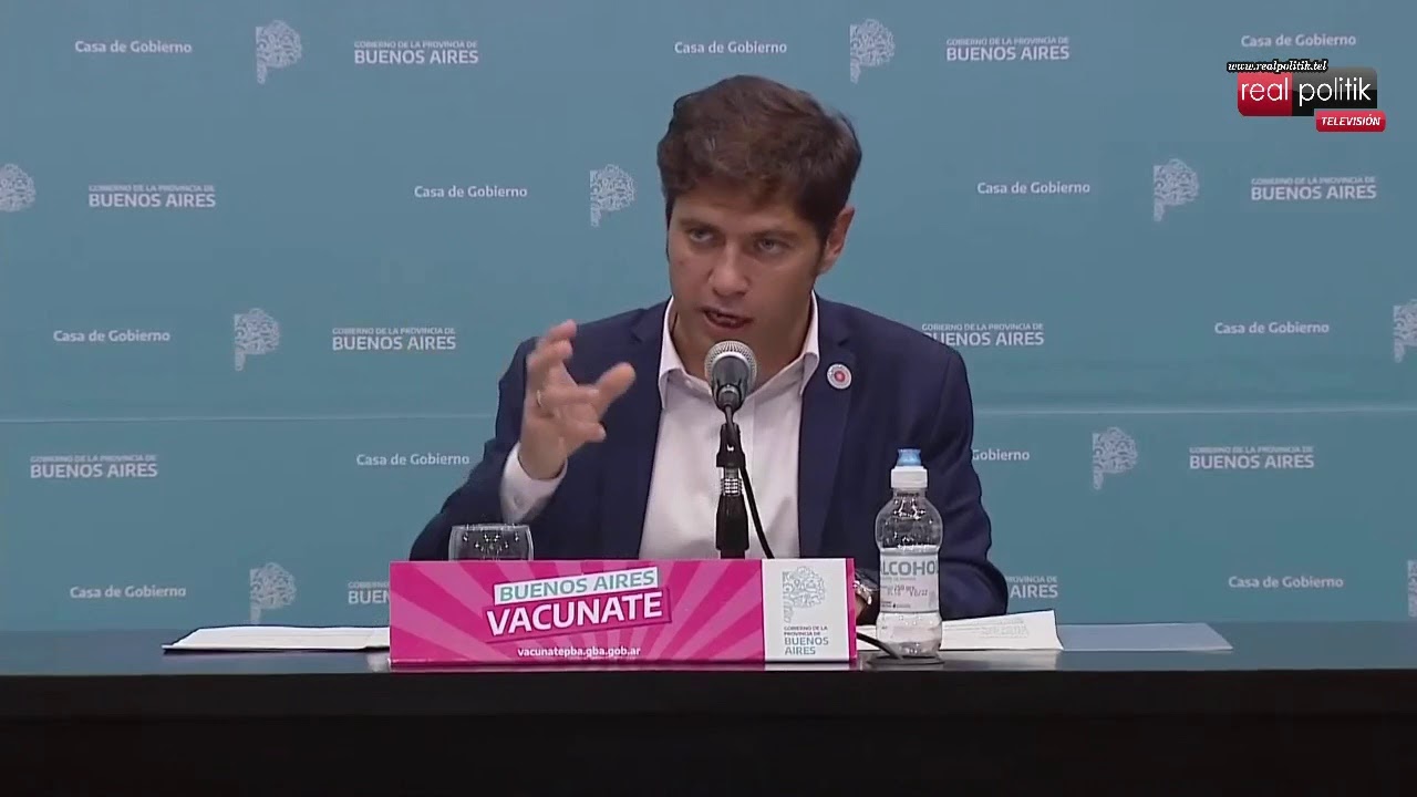 Kicillof: "No es una ola, es un tsunami"