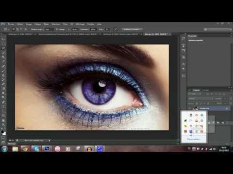 comment modifier la couleur des yeux sur photoshop