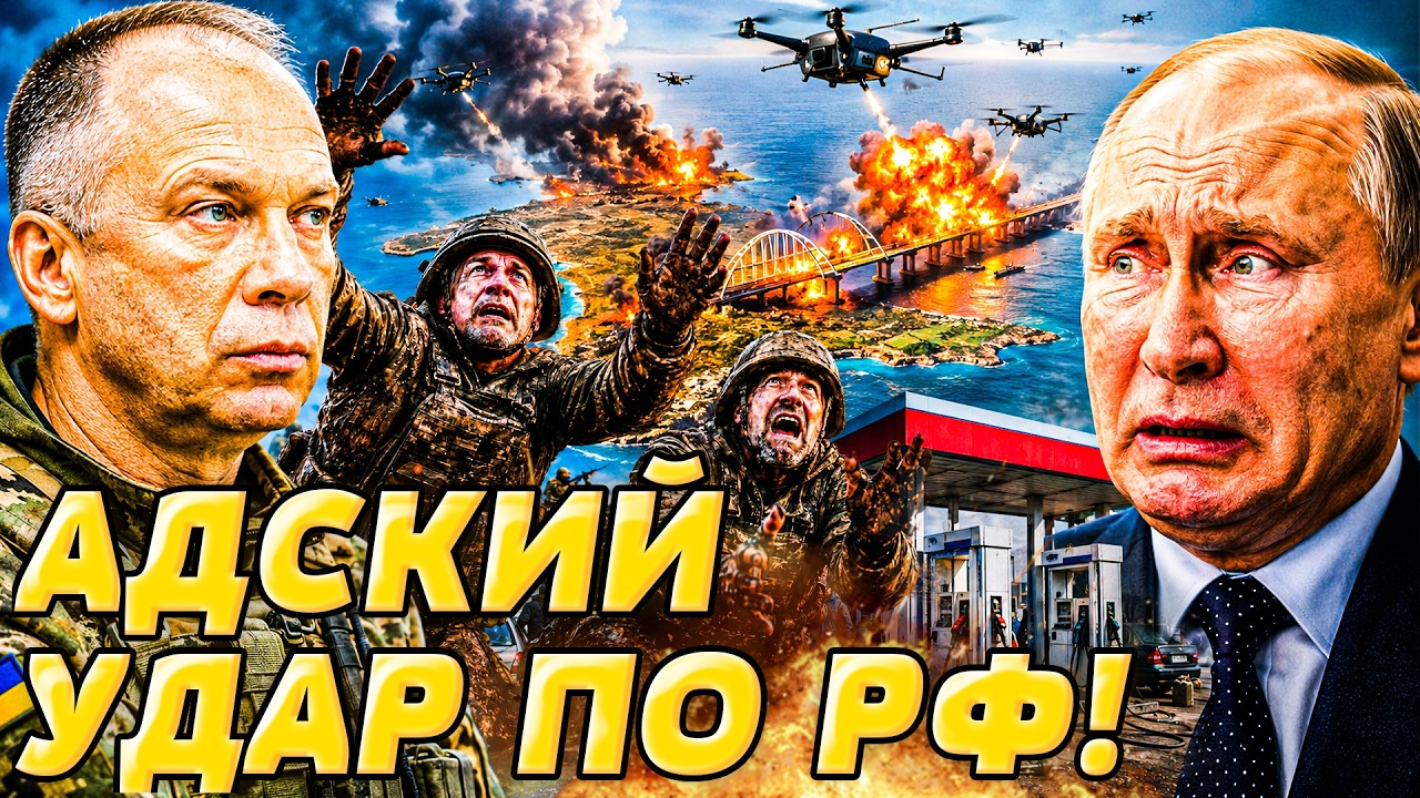 ⚡️ПРЯМО СЕЙЧАС! ФИНАЛЬНЫЙ РЫВОК НА КРЫМ: РФ НЕ ПЕРЕЖИВЕТ! РУССКИЕ МОЛЯТ О СП?