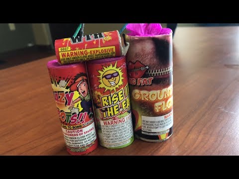 Fireworks Comparison | Volume Test | Big Fat Ground Bloom Flower Firecracker | Rise in The East