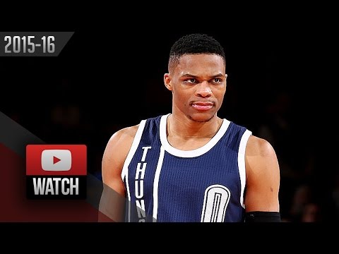Russell Westbrook Full Highlights at Knicks (2016.01.26) - 30 Pts, 10 Ast, 8 Reb, SICK!