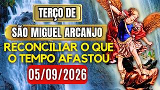 Terço Poderoso de São Miguel SÁBADO 05/09/2026 PROTEÇÃO NO COMBATE - Vamos Rezar o Terço