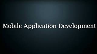 Mobile Application Development - 05