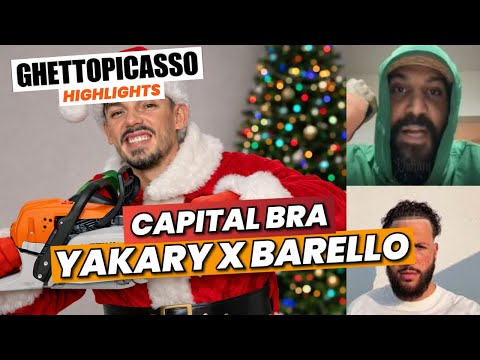 ❌ CAPITAL BRA MIT AKKU-KETTENSÄGE ANSAGE | BARELLO & YAKARY | HOHOHO | MOK #highlights
