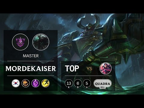 Mordekaiser Top vs Irelia - KR Master Patch 9.19