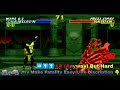 All Ninjas Fatality For Ultimate Mortal Kombat Trilogy Sega Genesis Rom Hack V4401 EP1 4