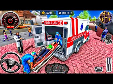 City Ambulance Rescue Driving - Emergency Ambulance Simulation 3D - Android Gameplay
