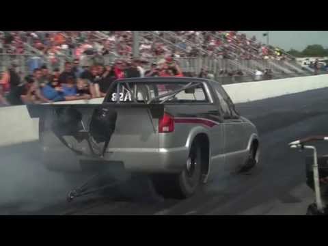 World's Quickest Street Legal Car! Larry Larson Runs 6.16 at Drag Week 2014